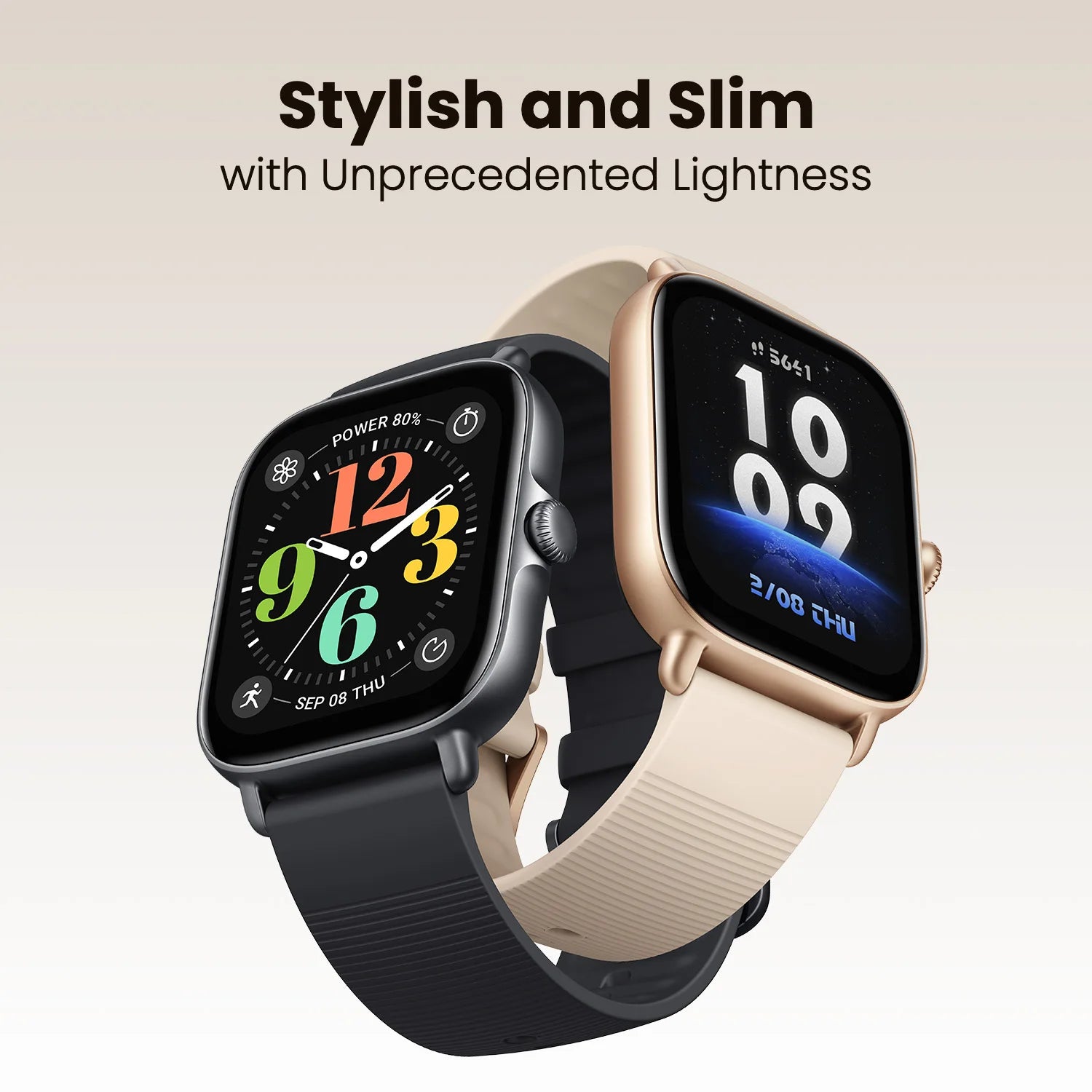 Amazfit GTS 4 Mini Smartwatch With Alexa and Heart Rate Monitor - Smarsty