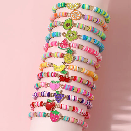 Unicorn Cat Flower Charm Beaded Bracelets Set - Smarsty