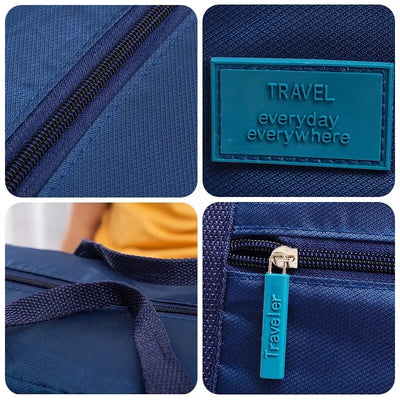 Lightweight Foldable Travel Duffel Bag For Carry On Luggage - Smarsty