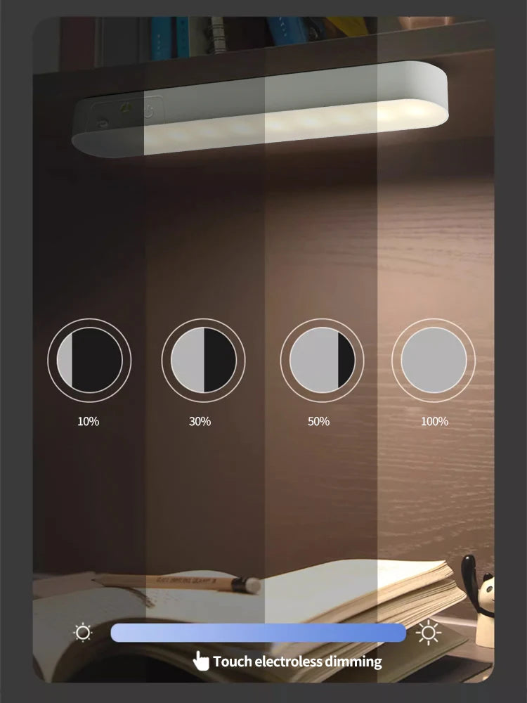 USB Rechargeable LED Night Light with Remote Dimming - Smarsty
