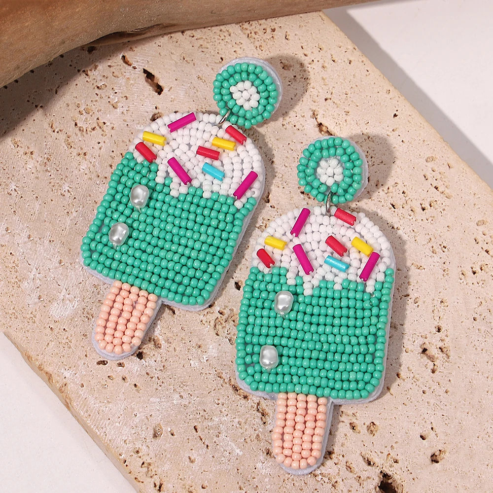 Handmade Bohemian Starfish Drop Earrings for Women - Smarsty