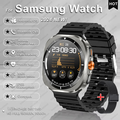 Samsung Galaxy Watch 7 Ultra GPS Smart Watch for Men - Smarsty