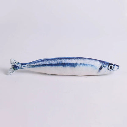Interactive Cat Teasing Toy Fish Plush for Playtime - Smarsty