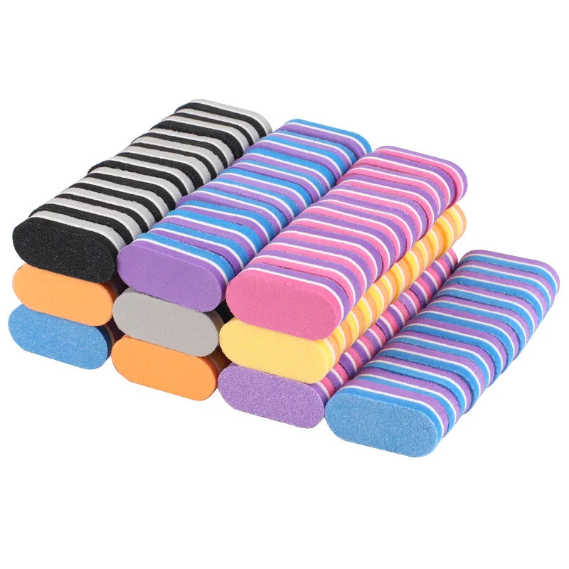 Mini Nail Sponge File Buffer Block Set for Smooth Finishing - Smarsty