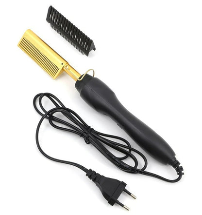 Multi-Functional Electric Hair Straightener and Curler - Smarsty