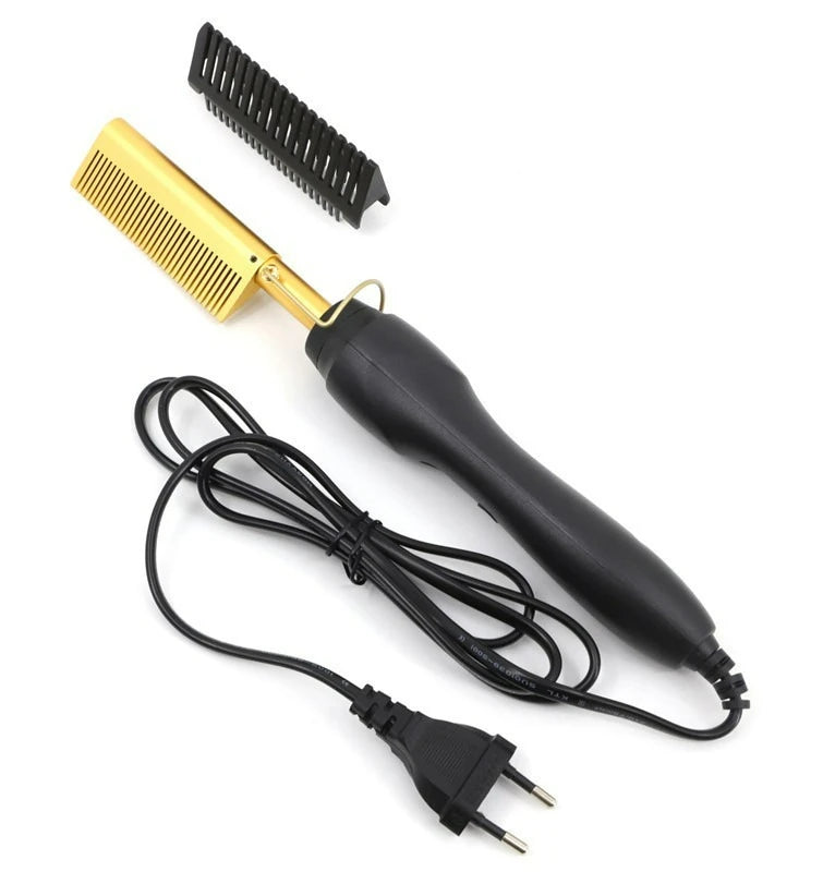 Multi-Functional Electric Hair Straightener and Curler - Smarsty