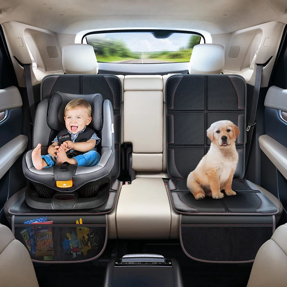 Car Seat Cover Protector For Kids Universal Rear Seat - Smarsty