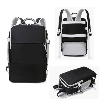 Waterproof Large Capacity Travel Backpack With USB Charging - Smarsty