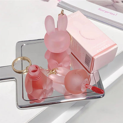 Gege Bear Rabbit Matte Velvet Lip Glaze Long Lasting Moisture - Smarsty