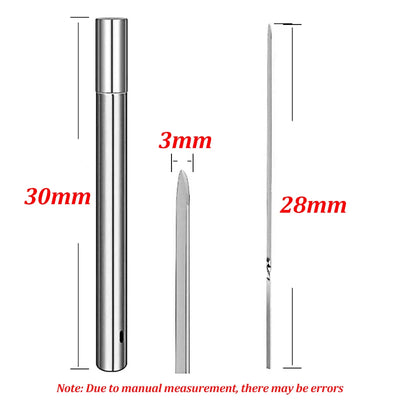 Stainless Steel Barbecue Skewers Reusable Easy Clean Design - Smarsty