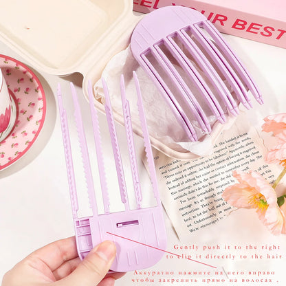 Fluffy Hairpin Curling Bangs Clips for Volume - Smarsty
