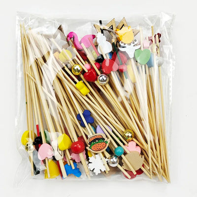 Wedding Pearl Wooden Skewers for Party Snacks - Smarsty
