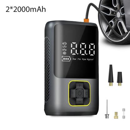 Portable Wireless Car Tire Inflator Digital Pressure Gauge - Smarsty