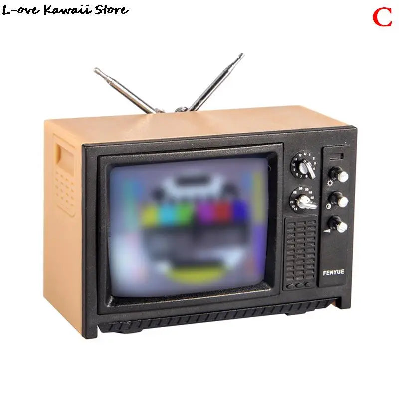 Miniature Dollhouse Furniture Set For Dolls House Mini Toy Kit Accessories TV Kitchen Home Fridge Kids Pretend Play Diy Figurine by Smarsty