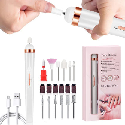 Portable Electric Nail File with 4 Speed Options - Smarsty