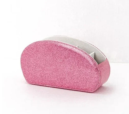 5 Grid Pu Leather Organizer Remote Control Phone And Tv Holder Desk Storage Box Cosmetics Brush by Smarsty