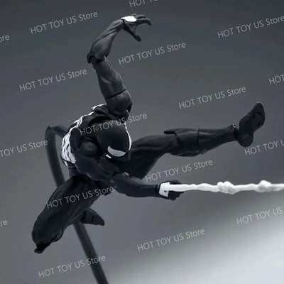 Mess Toys Spider Man Symbiote Spiderman Messtoys Black Suit Neighbor Scarlet Spider Anime Action Figure Gifts Toys