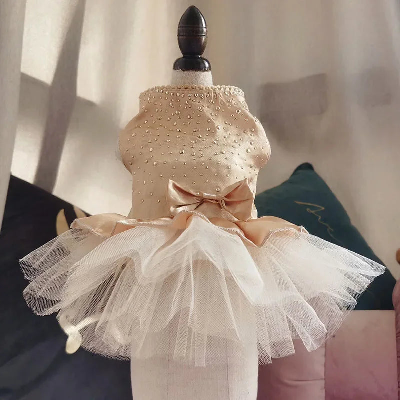 Summer Princess Dog Dress for Small Dogs - Smarsty