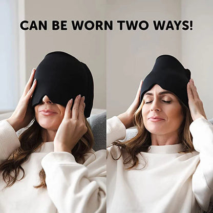 Migraine Relief Cold Ice Head Wrap Face Mask - Smarsty