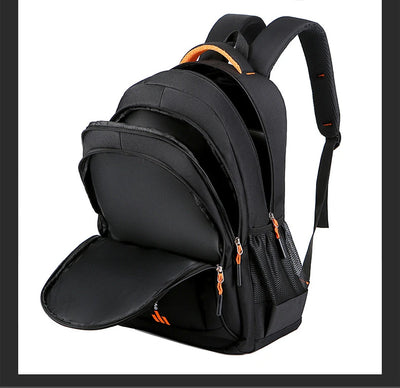 Men's Backpacks Oxford Waterproof Rucksack Business Computer Bag Casual Travel Backpack Senior High School Student Schoolbag - Smarsty