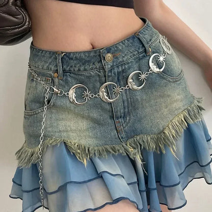 Bohemian Butterfly Tassel Waist Chain Adjustable Belt - Smarsty