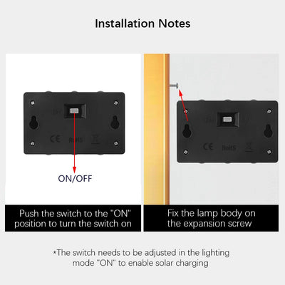 Solar LED Wall Light for Outdoor Garden Illumination - Smarsty