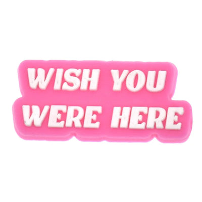 Hot Sales 1Pcs Pink Shoe Charms for Crocs Accessories Pin Shoe Wristband Croc Decorations Buckle Girls Women Party Gifts - Smarsty