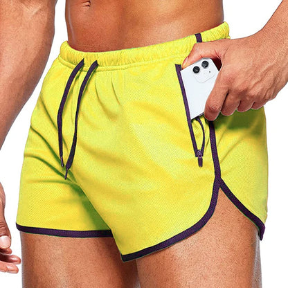 Men Sport Shorts Summer Sportswear Beach Jogging Short Pants Training Shorts Men Basketball Clothing Gym Fitness Running Bottoms - Smarsty
