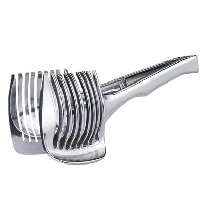 Stainless Steel Kitchen Handheld Orange Lemon Slicer Tomato Cutting Clip Fruit Slicer Onion Slicer KitchenItem Cutter Accessorie by Smarsty