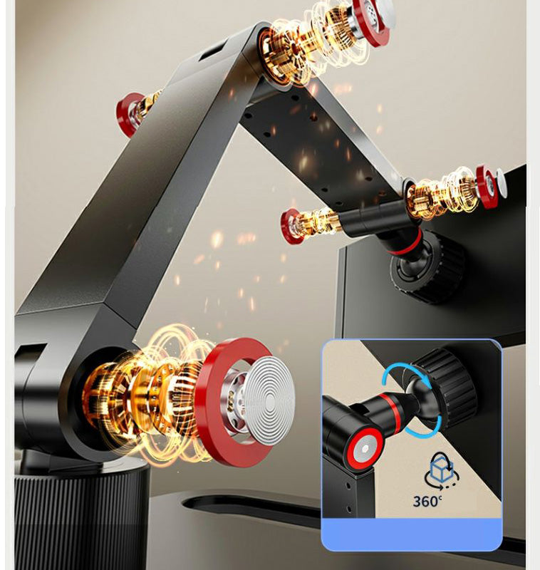 Tablet Stand Adjustable Folding Monitor Desk Holder Ergonomic Rotatable For 12-17 inch Tablet VESA Screen External Bracket