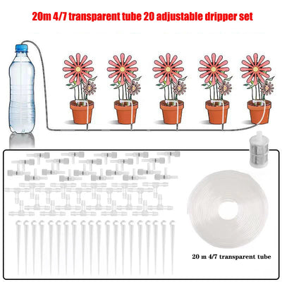 Garden Drip Irrigation Kit for Efficient Plant Watering - Smarsty