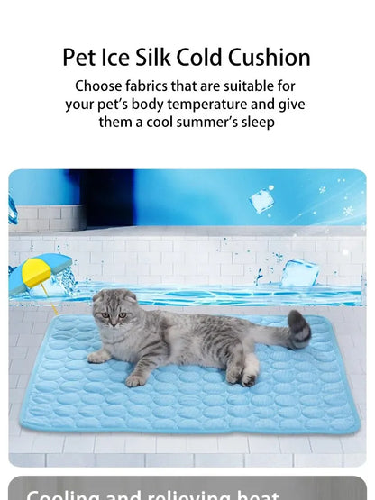 Cooling Pet Ice Mat for Summer Comfort and Relief - Smarsty