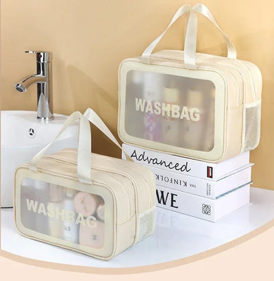 Portable Dry Wet Separation Toiletry Bag With Double Layer - Smarsty