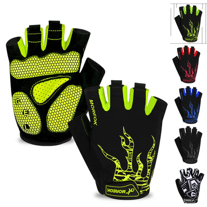 Breathable MTB Cycling Gloves with Shock Absorbing Gel Pads - Smarsty
