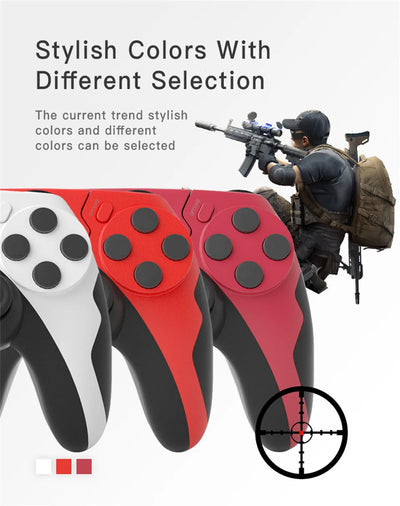 GAMINJA Wireless Bluetooth Controller with Dual Vibration - Smarsty