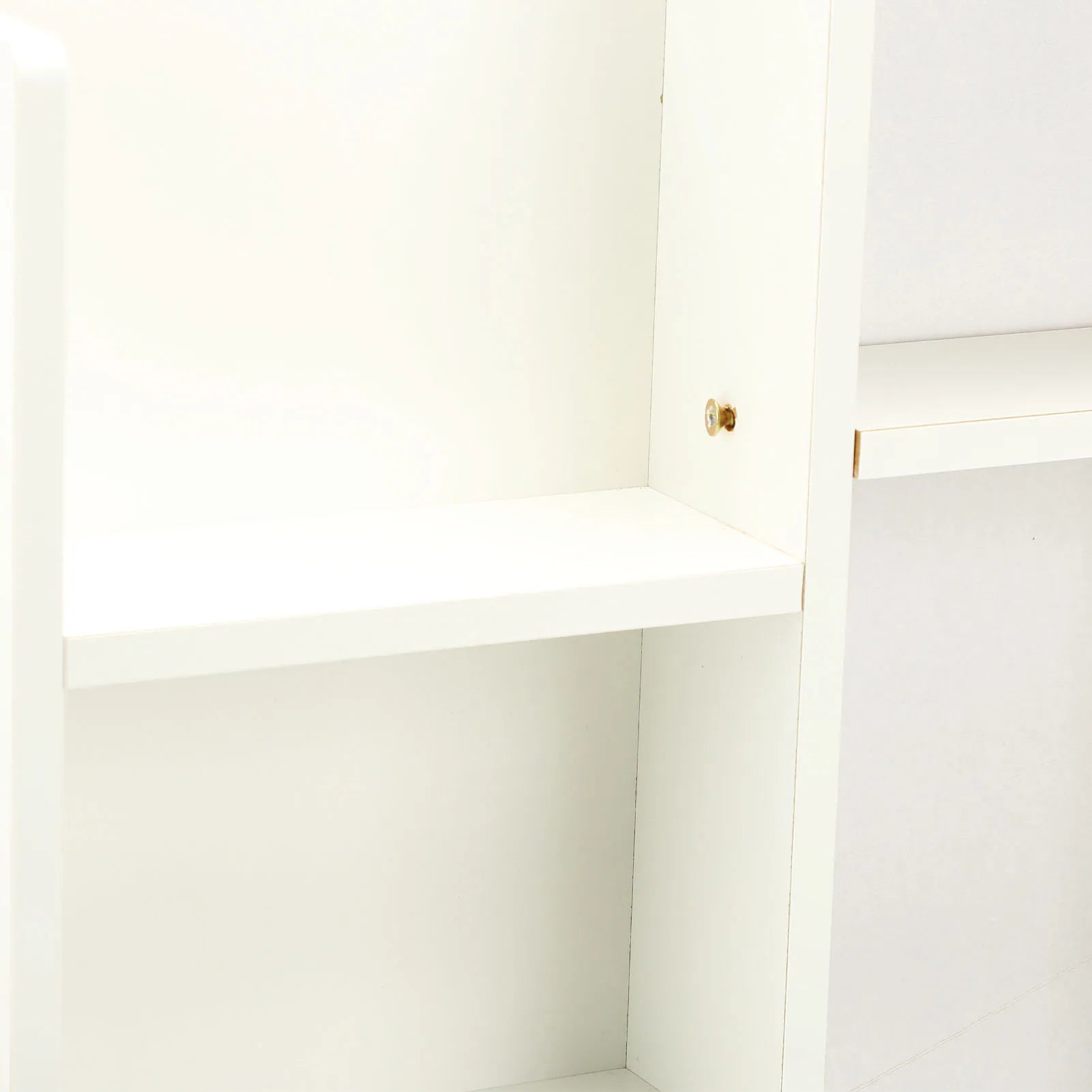 Vanity Table Dressing Table Modern Multi Functional Lighted Mirror Vanity Desk with Drawers Shelves Padded Stool for Bedroom