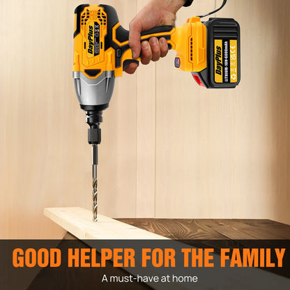 DayPlus 1500Nm Brushless Cordless Impact Wrench - Smarsty