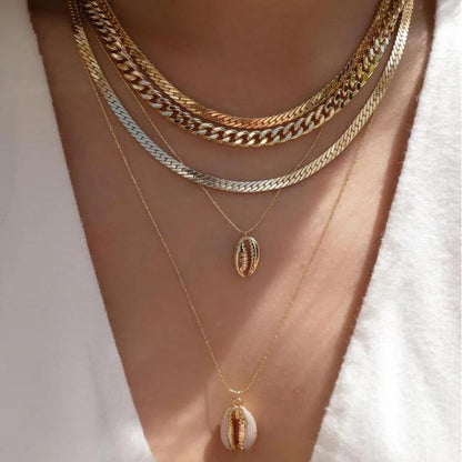 Vintage Gold Boho Layered Necklace Set for Women - Smarsty