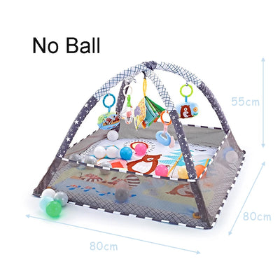 Educational Fitness Frame For Children Play Mat Rack Crawling Blanket Infant Play Rug Gift Kids Activity Mat Gym Baby Toys by Smarsty