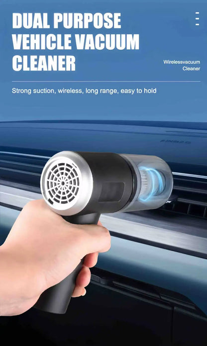 USB Charging Car Vacuum Cleaner High Power Auto Cleaning - Smarsty