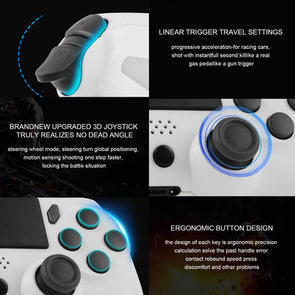 GAMINJA Wireless Gamepad with Dual Vibration Feature - Smarsty