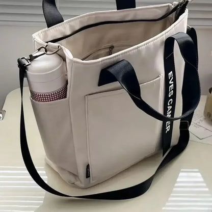 Casual Large Capacity Tote Bag Nylon Waterproof Everyday - Smarsty