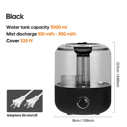 Large Capacity Aromatherapy Air Humidifier with Remote Control - Smarsty