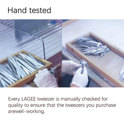 LAGEE Precision Lash Extension Tweezer with Nano Technology - Smarsty