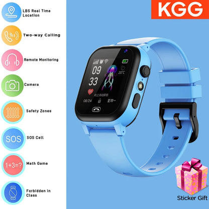4G Kids Smart Watch With SOS Call And Waterproof Design - Smarsty