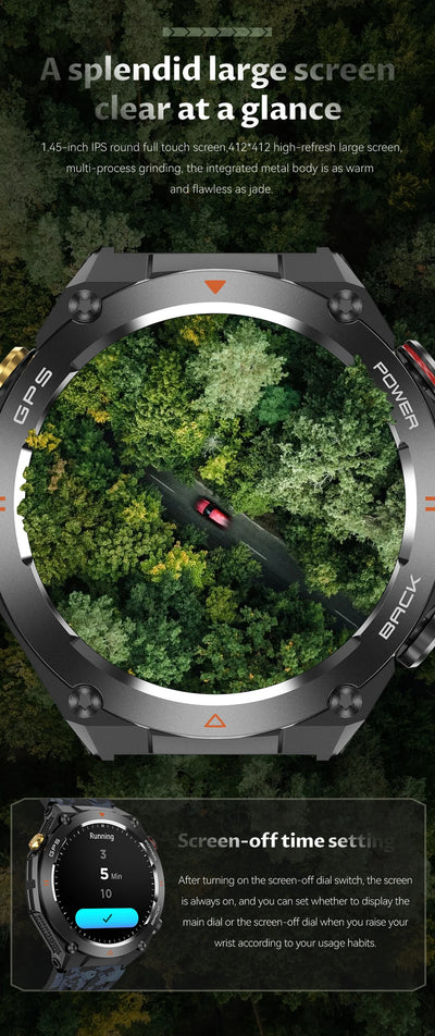 COLMI V75 GPS Smart Watch with Ultra HD Display - Smarsty