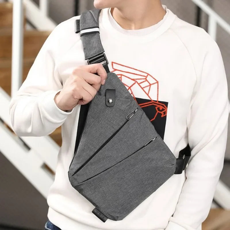 Anti Theft Travel Crossbody Bag With Hidden Wallet Secure - Smarsty