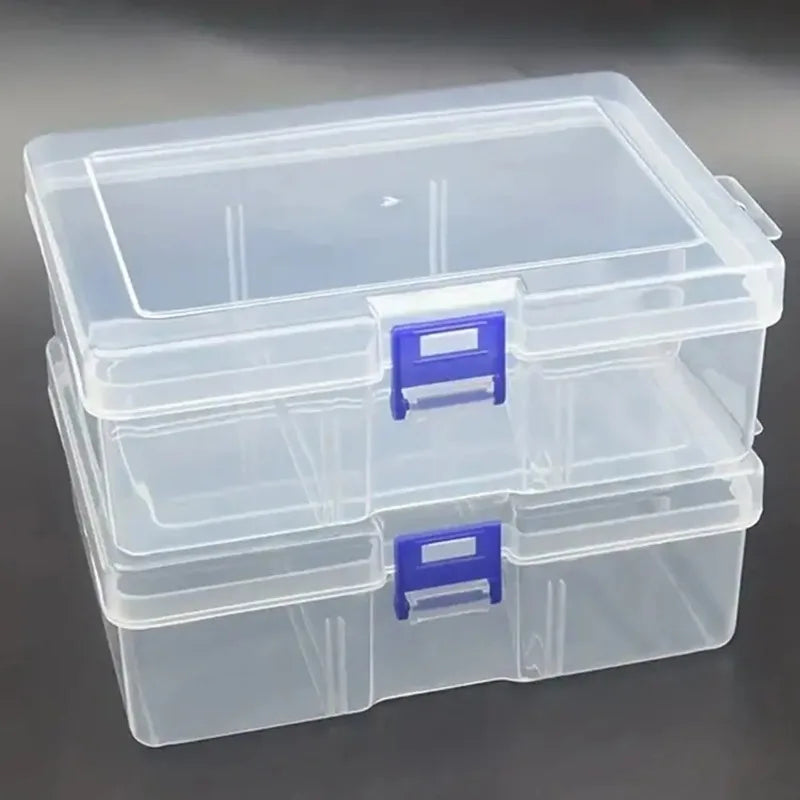 Transparent Plastic Storage Boxes for Jewelry and Crafts - Smarsty