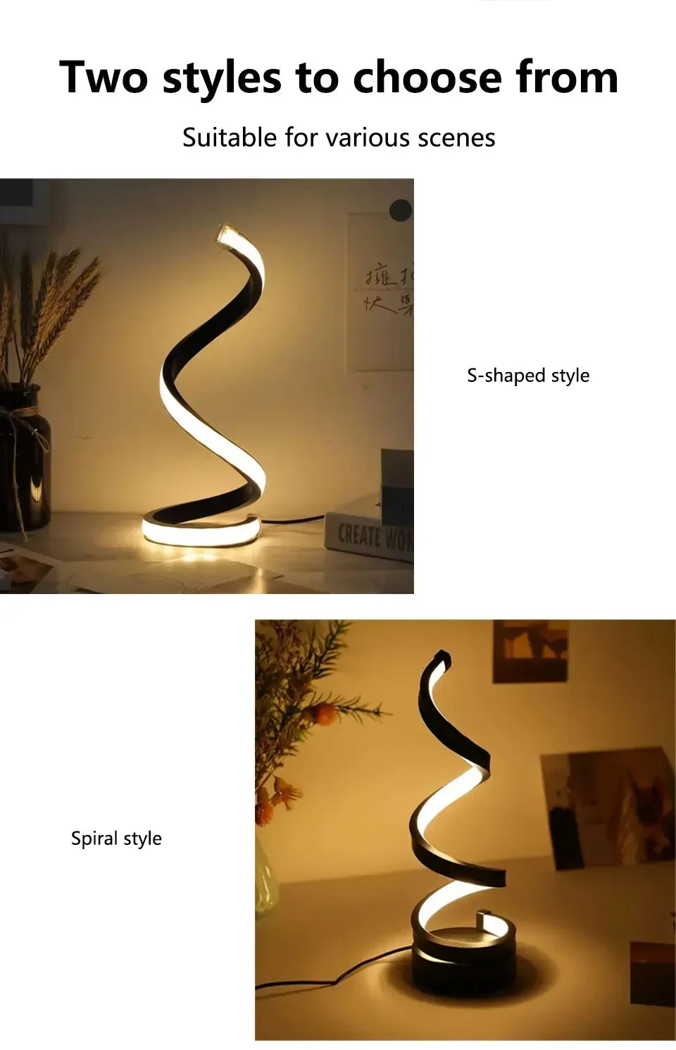 Creative Dimmable LED Night Light for Bedroom Decor - Smarsty
