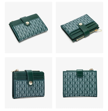CH Women's Wallet Premium Sense Fashion Women's Card Bag Temperament Convenient Carrying Women's Small Bag Elegant High Quality - Smarsty